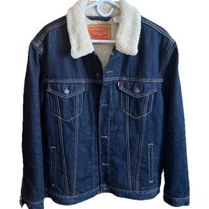 Levi’s Sherpa Trucker Jacket XL – 70598‑0027 – Near NWOT